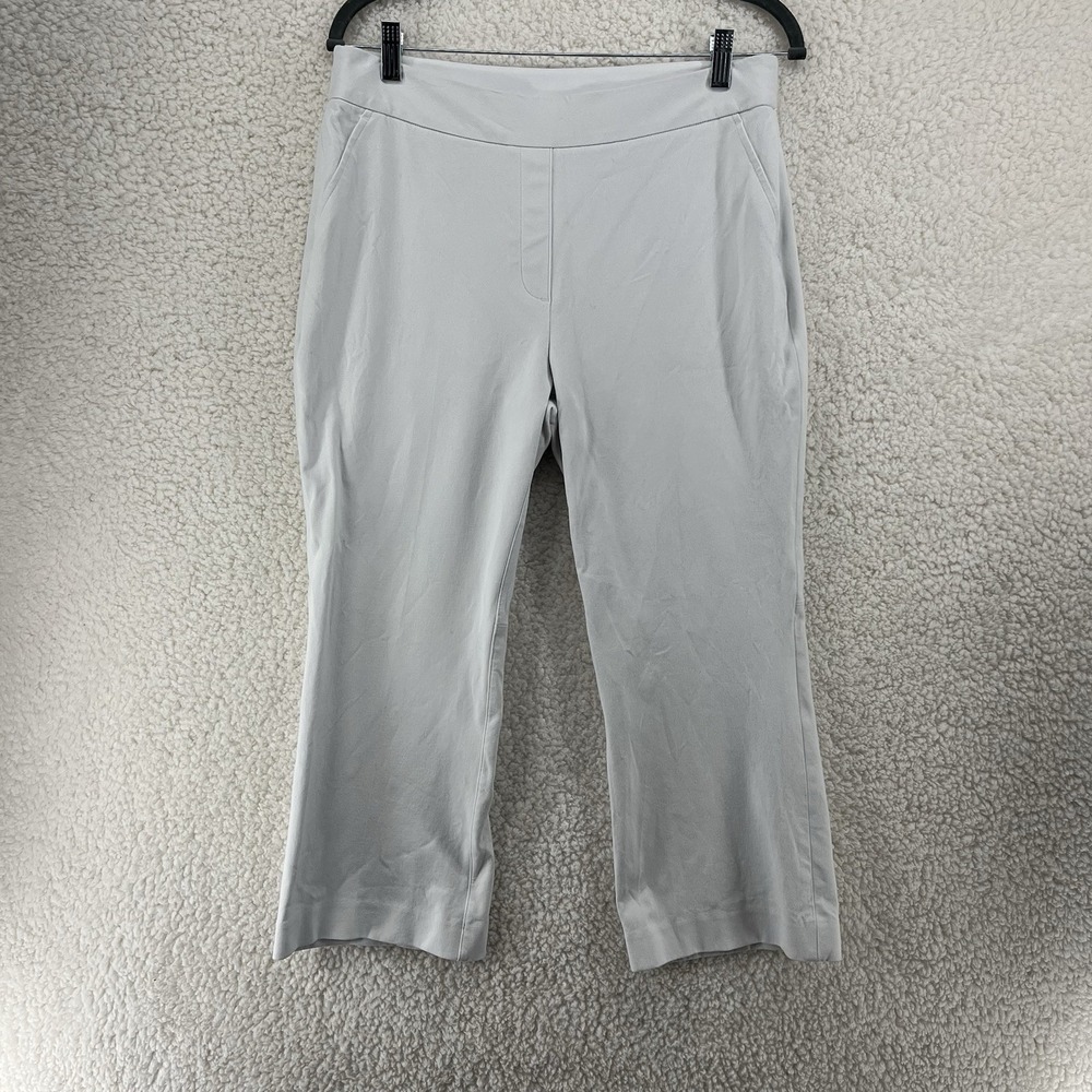 Spanx Women's On-the-Go Kick Flare Pant Size Large 20373Q Classic White